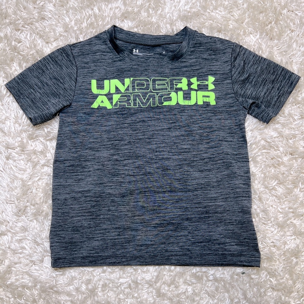 UNDER ARMOUR || Toddler Boys (4T) Short Sleeve Athletic Tee